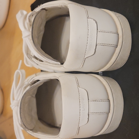 Saint Laurent Paris SL01 White Sneakers Condition: 7/10 Size 41 - Picture 4 of 4